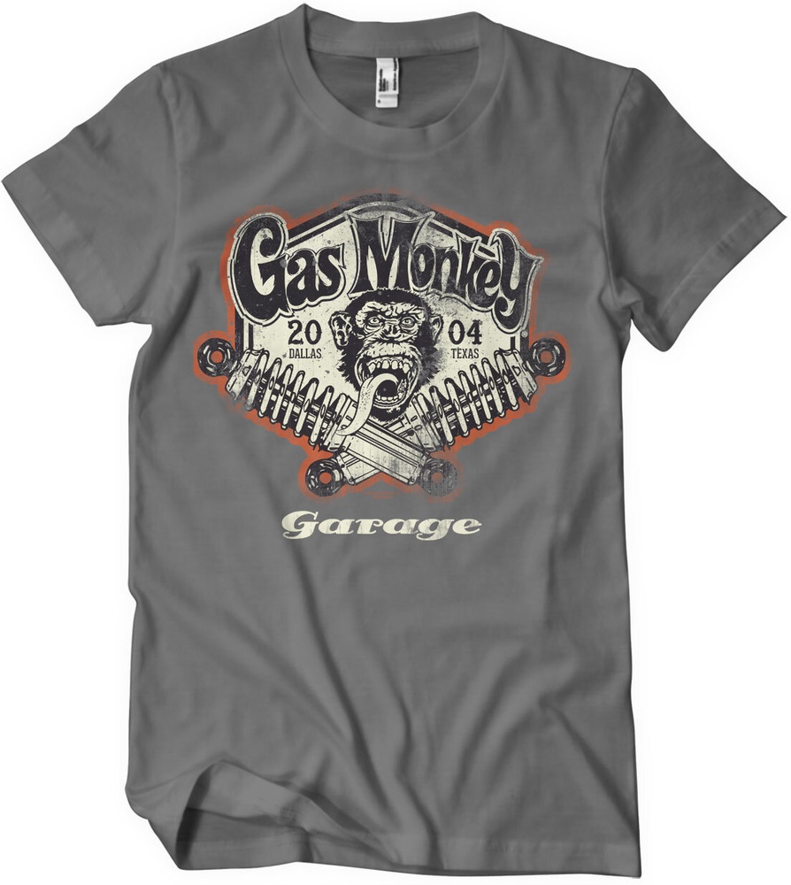 GasMonkeyGarageT-ShirtSpringCoilsT-ShirtGMG-1-GMG064-H76-7DarkGrey-S