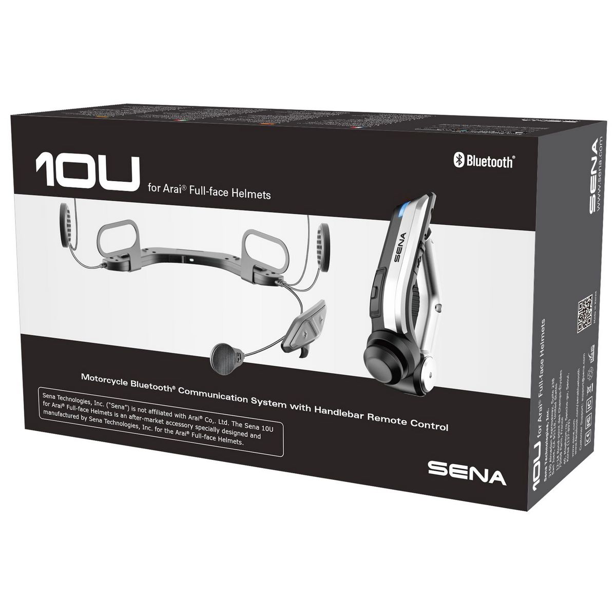 SenaHeadset10UfrAraiIntgralhelmeBluetoothKommunikationSystem