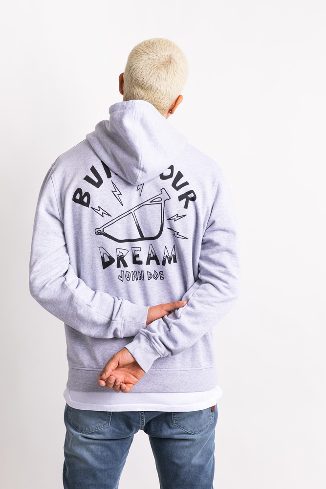JohnDoeHoodieBYDIGrey