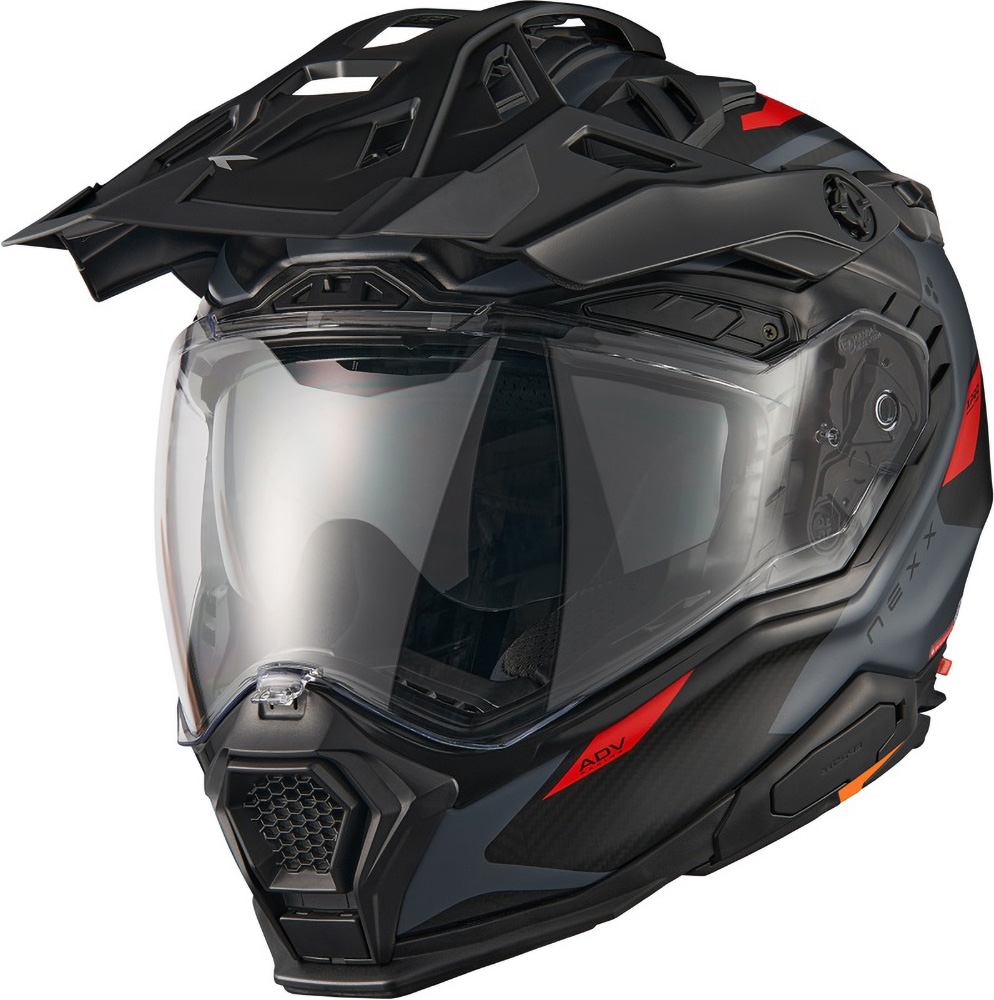 NexxCrosshelmHelmetXWed328901KeyoGrey-RedMt-XXS