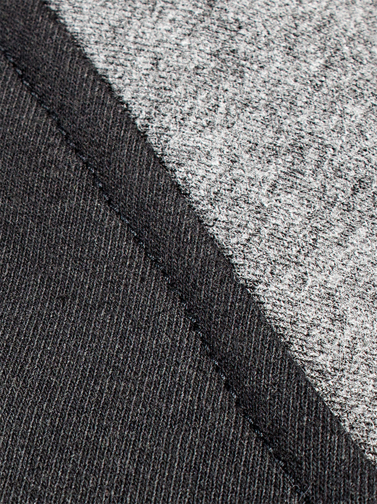 JohnDoeMotorradHoodieBlackGrey-L