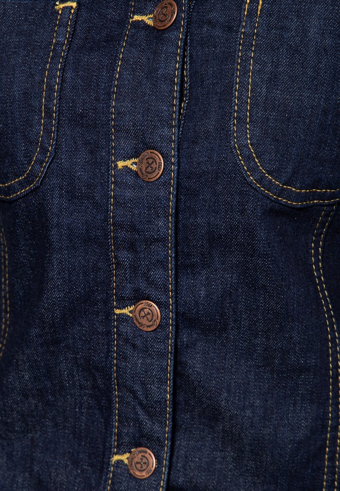 QueenKerosinDamenRocknnRollRebelQueenDenimWorkwearJackeDenim