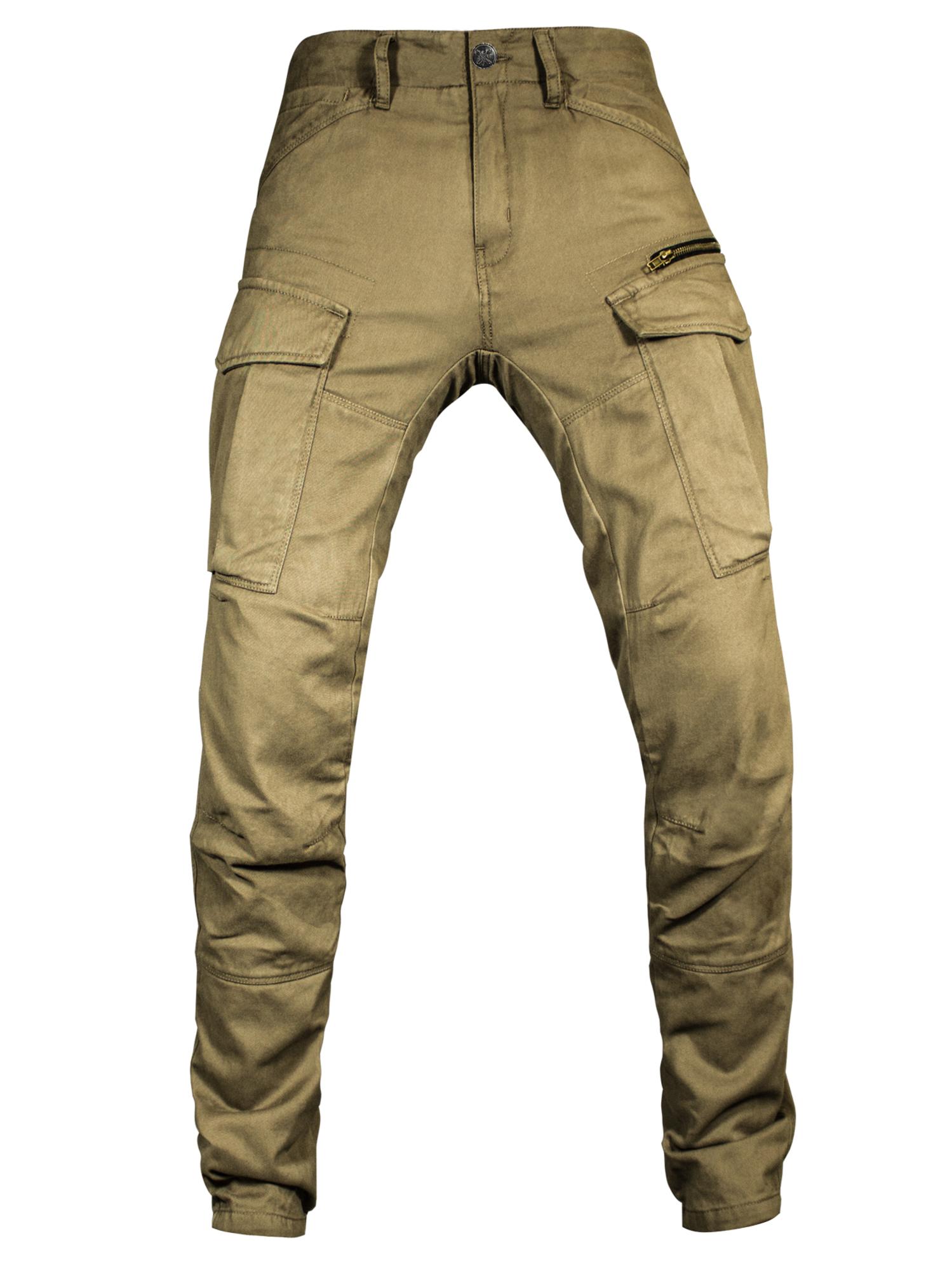 JohnDoeMotorradHosePantsStrokerCamel-W25-L32-XTM