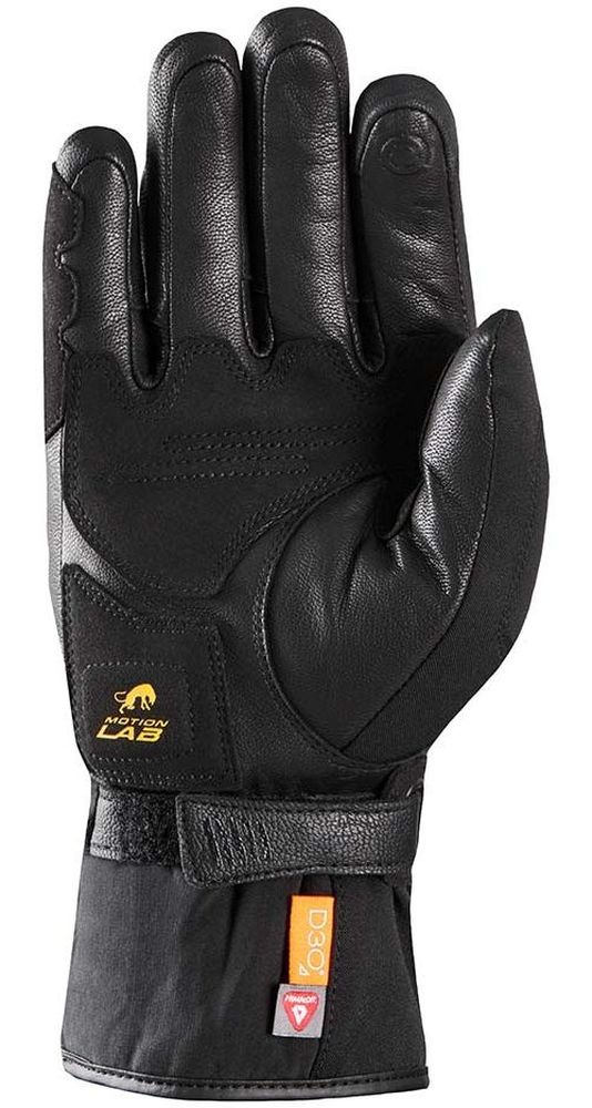 FuryganDamenMotorradHandschuheGlovesOsloD3OPrimaloftLady65339Black-Gold-XS7
