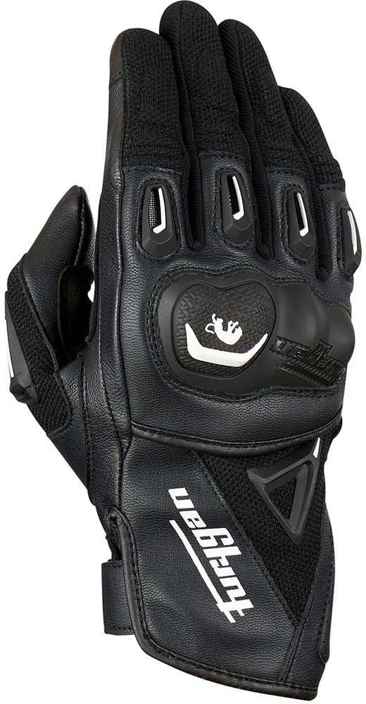FuryganMotorradHandschuhe4494-143GlovesVolt65598Black-White-3XL