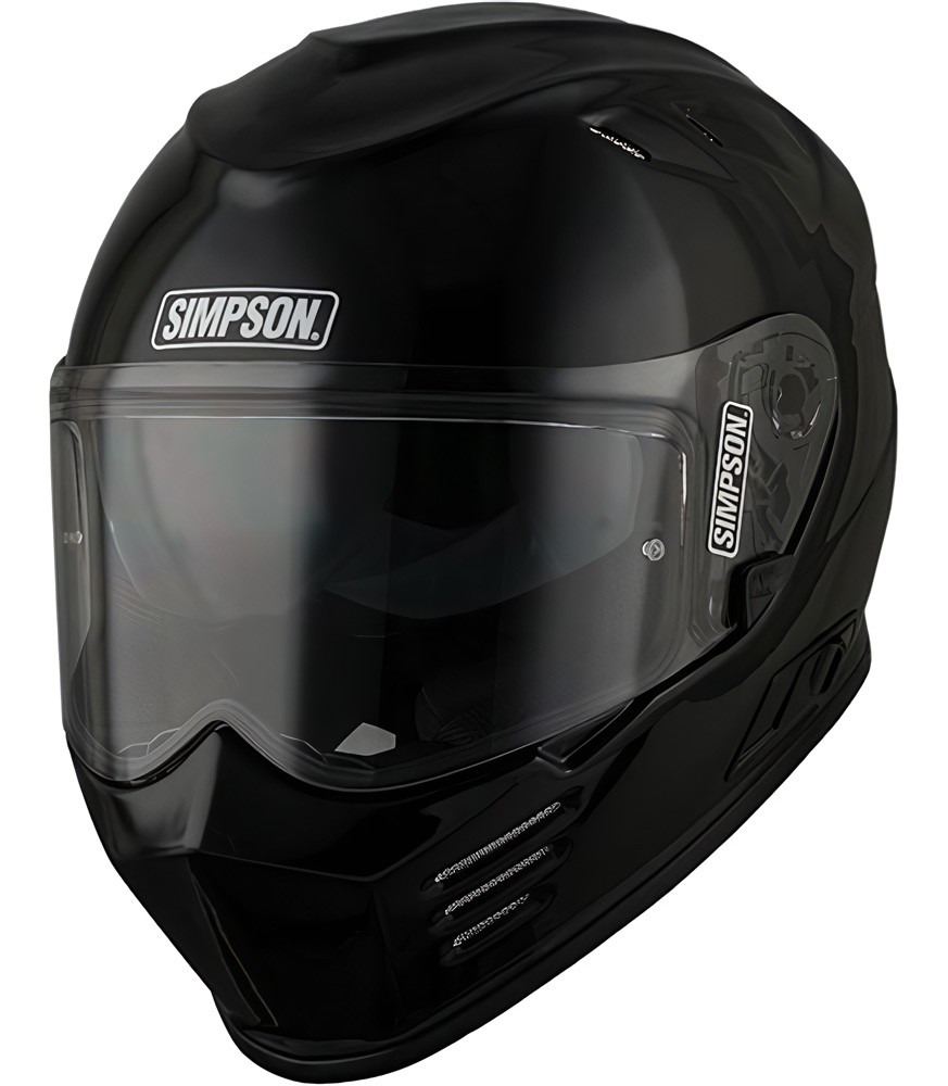 SimpsonIntegralhelmHelmetEce2206Venom18600BlackMetal-XL