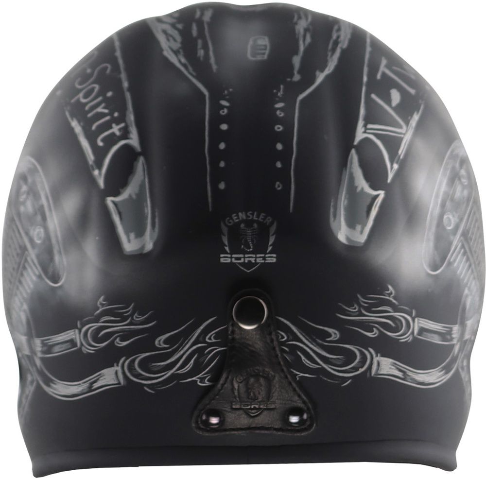 BoresSRMSlight3EngineJethelmohneECE2205PrfungentsprichtnichtderStVOSchwarz-Matt-3XL