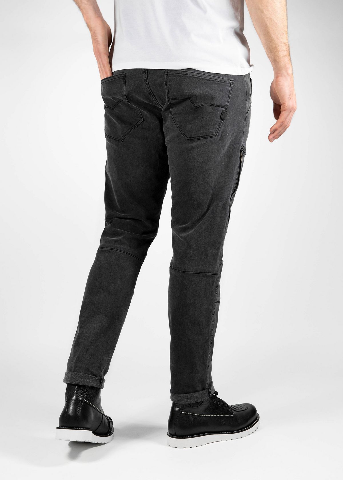 JohnDoeMotorradHoseTrophyJeans-XTMDarkGrey