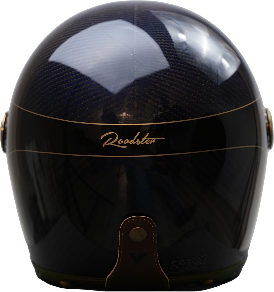 ByCityMotorradIntegralhelmRoadsterIiiCarbonHelmetBYC0079GoldenBlue-XS