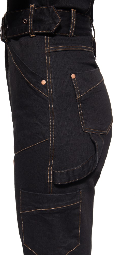 QueenKerosinDamenWorkwearOverallSchwarz