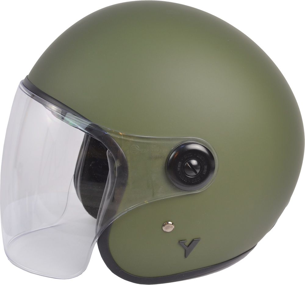 ByCityMotorradJethelmTheCityHelmetBYC0084MatteGreen-XS