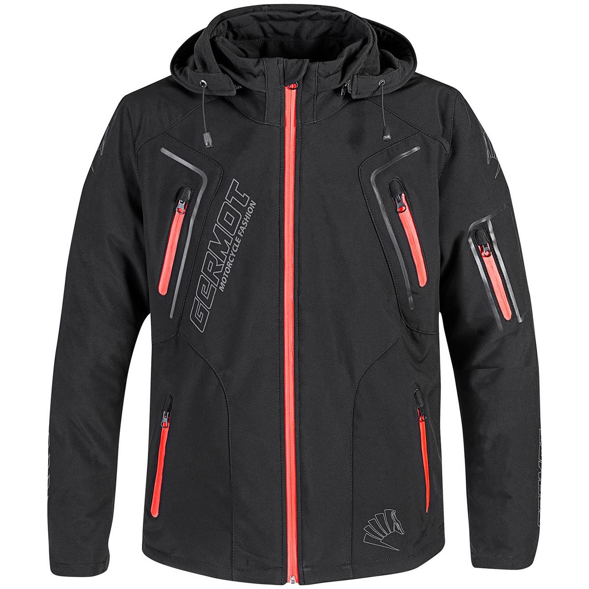 GermotJackeSoftshelljackeNovaraBlackRed