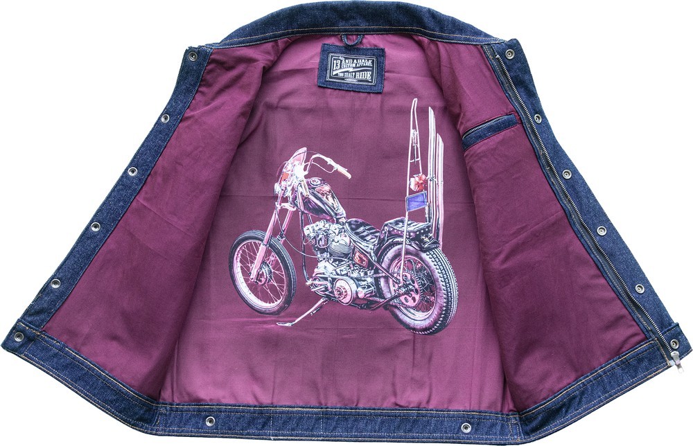1312Motorrad-WesteRainSplitterDenimVestBlueDenim-S