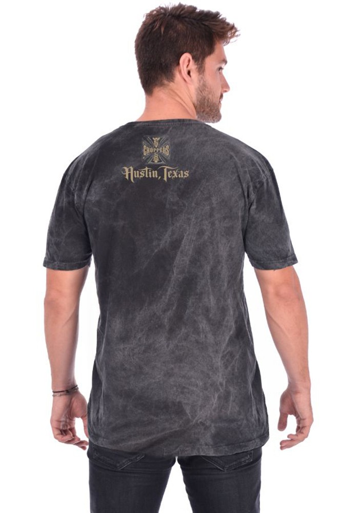 WCCWestCoastChoppersT-ShirtChiefDarkgrey