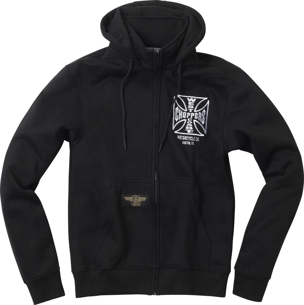 WestCoastChoppersHerrenHoodieOgAtxZipHoodyBlack-XXL
