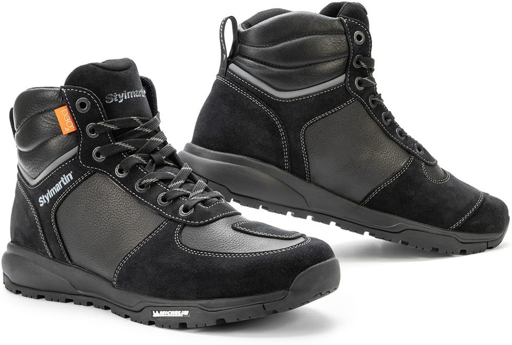 StylmartinMotorradSchuheShoesPiperWpBlack659-24103