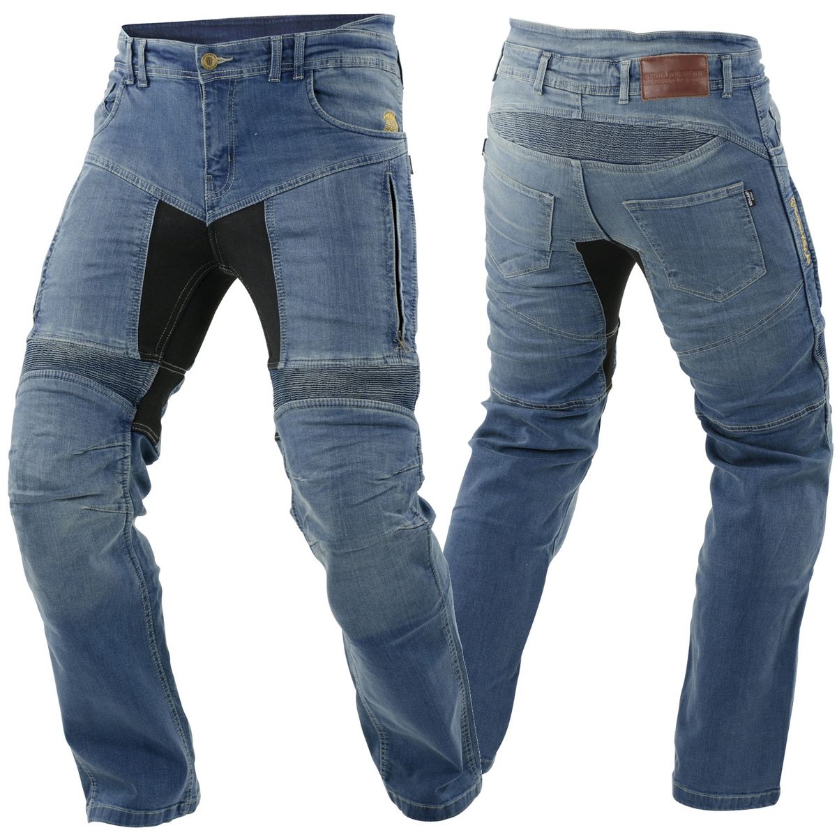 TrilobiteMotorradhoseParadoHerrenL34SlimFitblau
