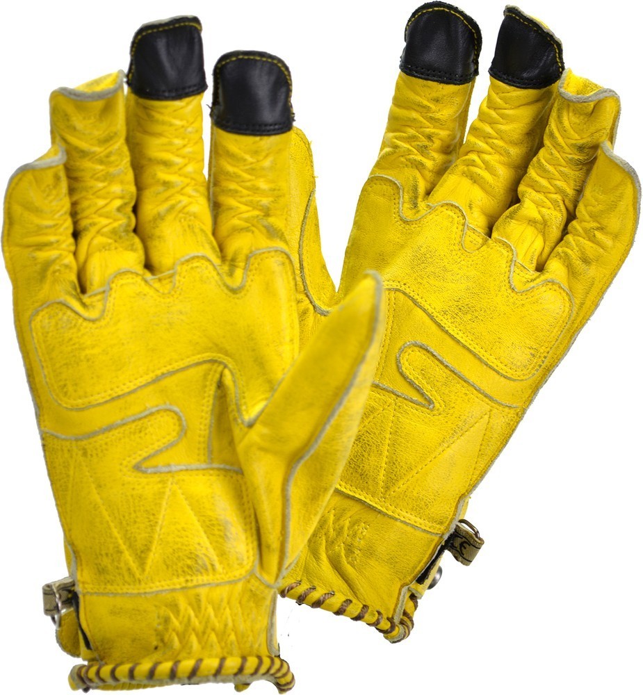 ByCityMotorrad-HandschuheSecondSkinGlovesYellow-XS
