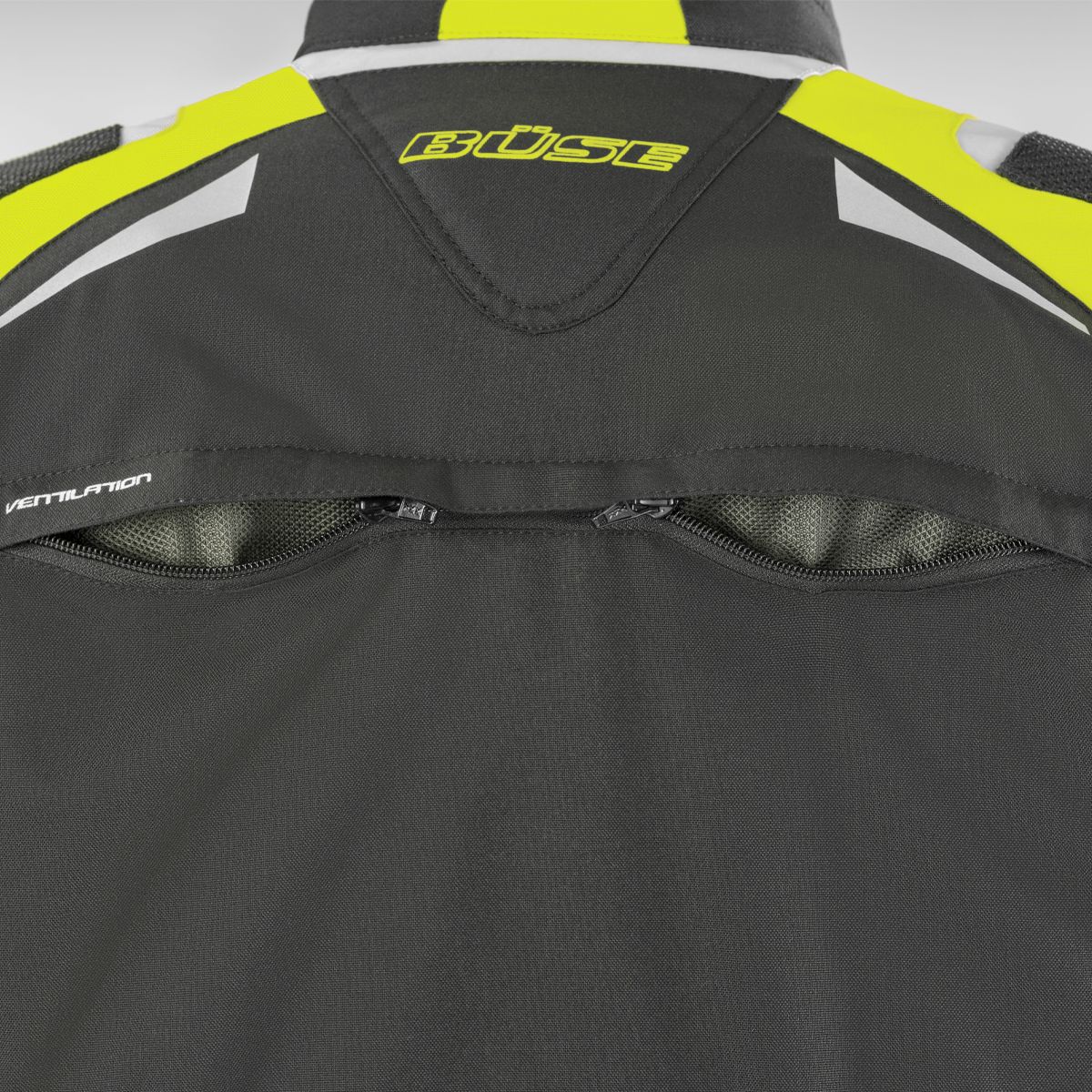 BseTorinoProTextiljackeSchwarzNeongelb-L