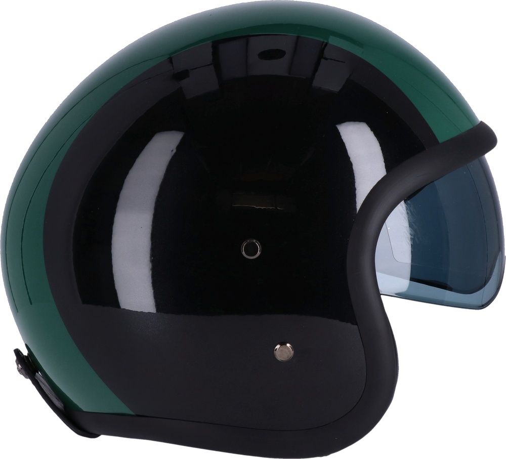 RoegMotorradJethelmSundownHelmetEce2206ROE0062GreenBlack-XS