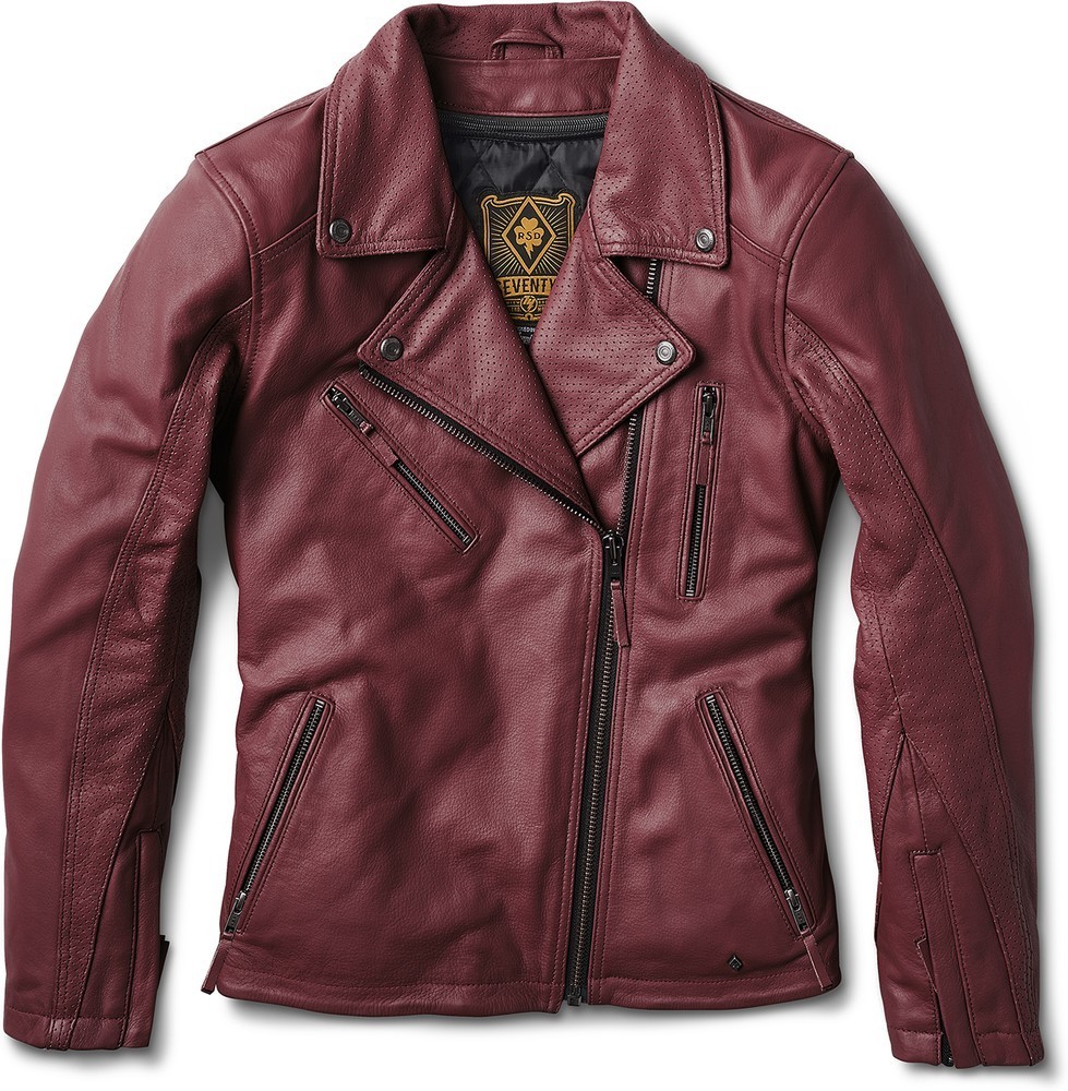 RolandSandsDesignDamenMotorrad-JackeAtherton74Merlot-XS