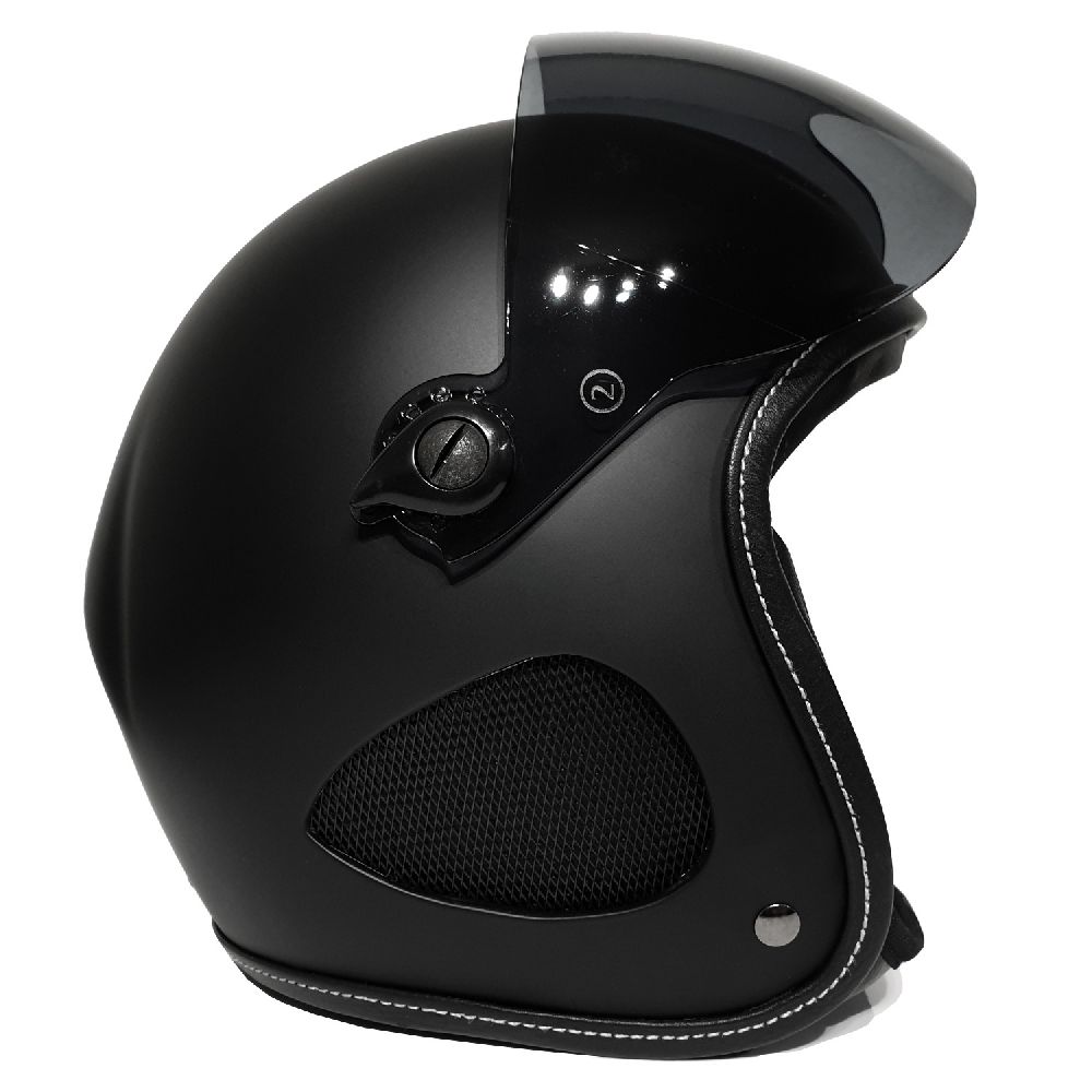 BoresHelmSRMSlight2FinaleLederJethelmMattSchwarzohneECE2205PrfungentsprichtnichtderStVO-3XL