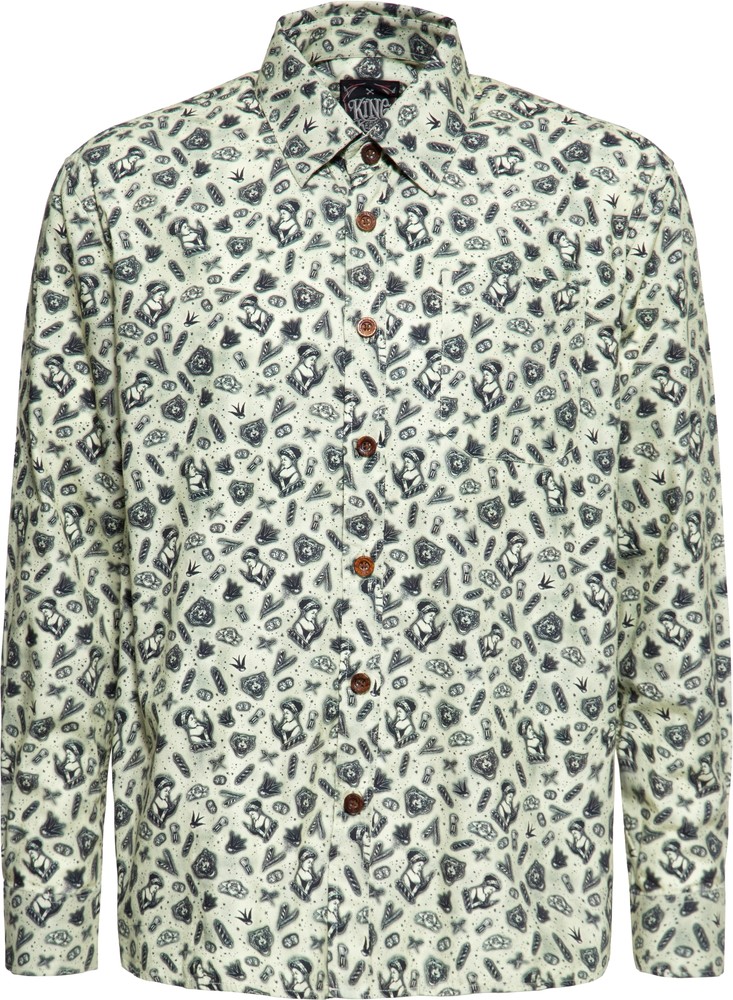 KingKerosinLangarmHemd