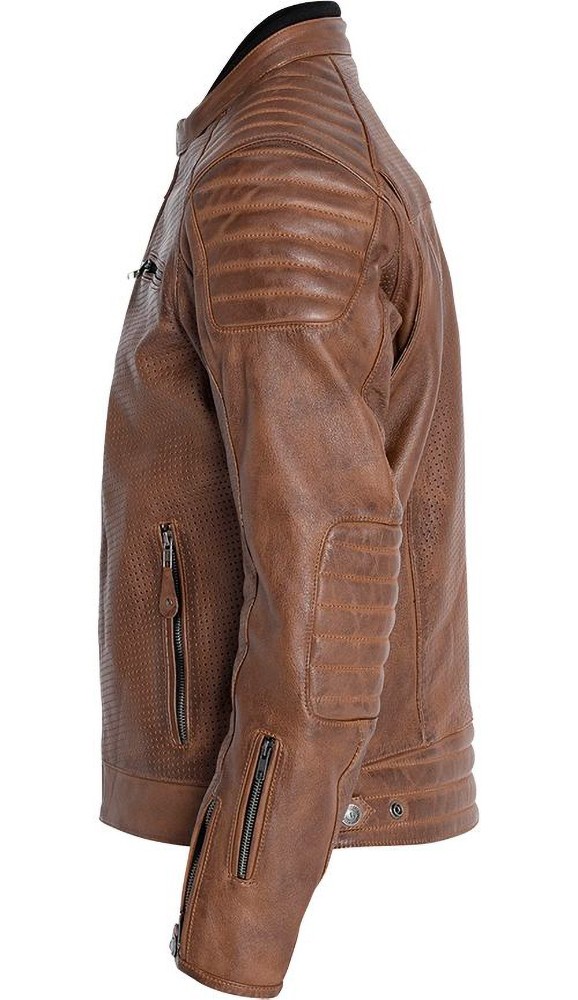 JohnDoeMotorradLederjackeLeatherJacketDrifterBrown