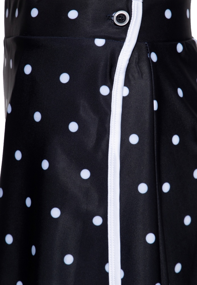 QueenKerosinDamenAopDottedSwimSkirtQKU311004