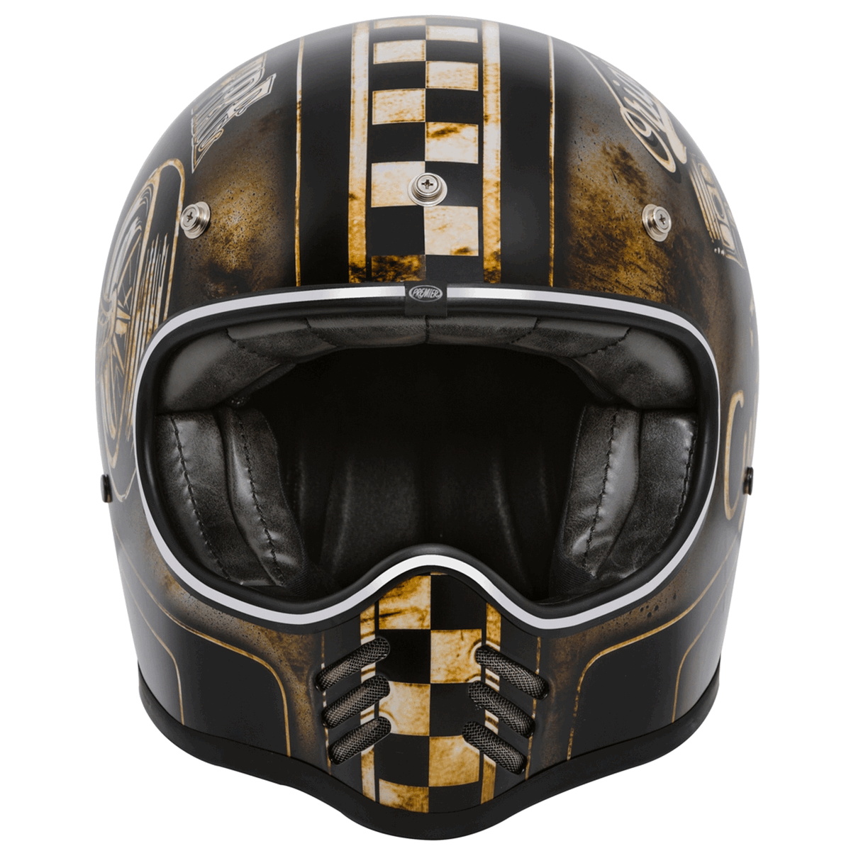 PremierMotorradHelmTrophyMxHelmOp9BmBlack