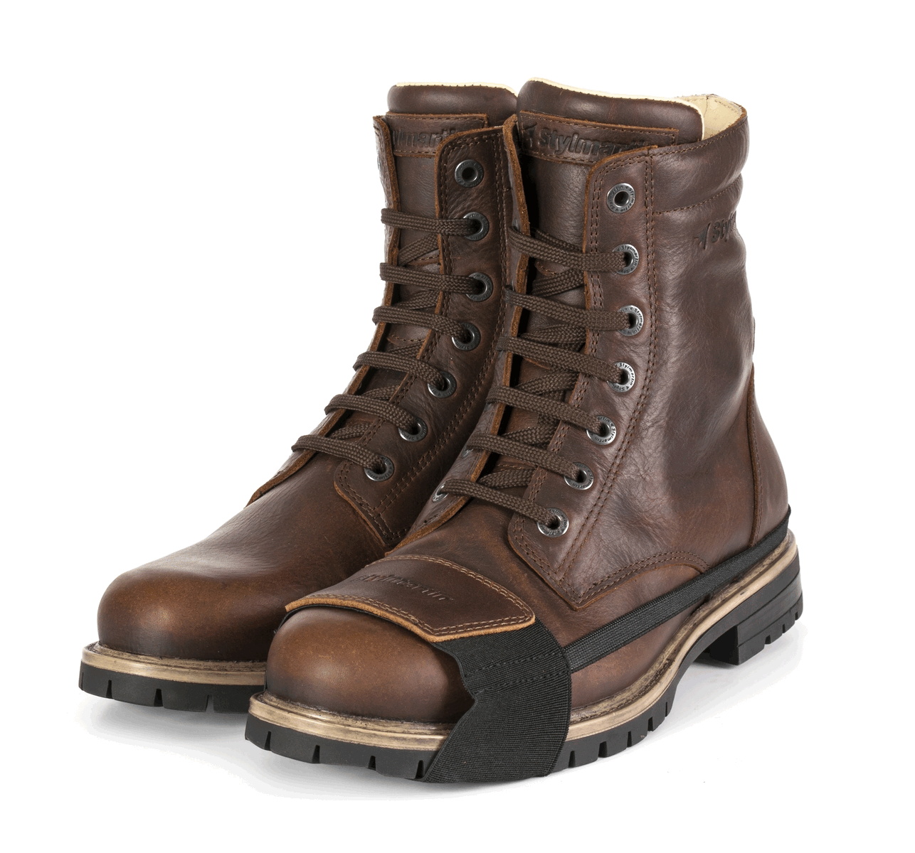 StylmartinMotorradSchuheAceSchuheBrown