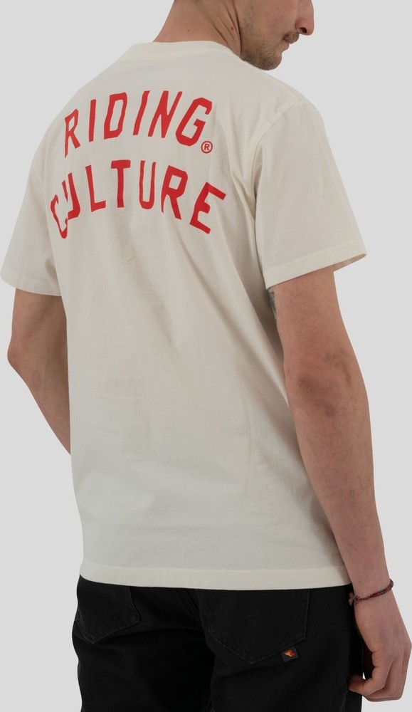 RidingCulturebyRokkerT-ShirtLogoWhite-S