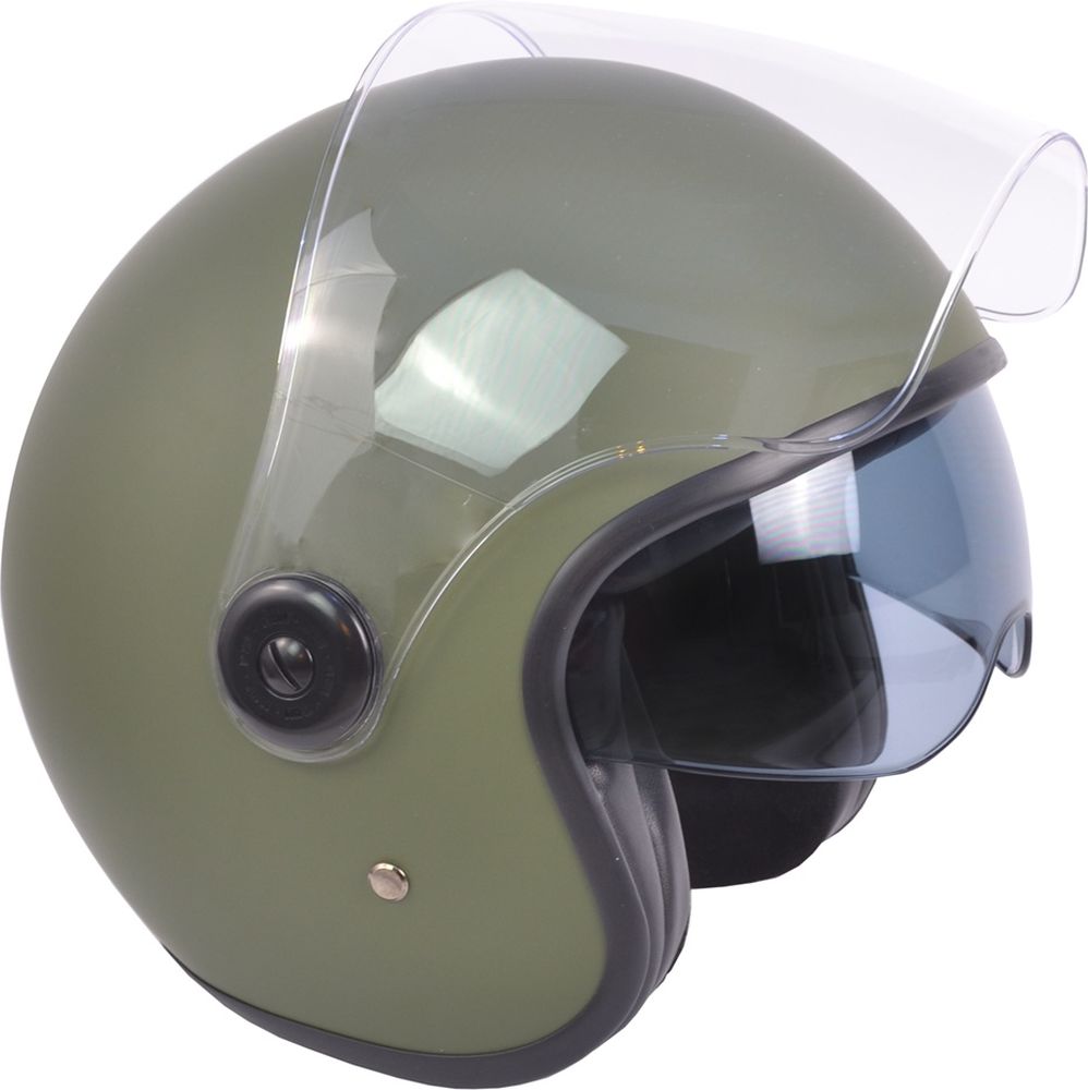 ByCityMotorradJethelmTheCityHelmetBYC0084MatteGreen-XS