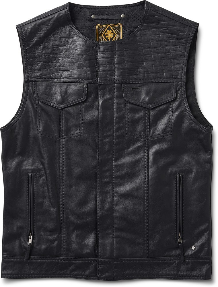 RolandSandsDesignMotorrad-WesteLewisVest74BlackLightning-S