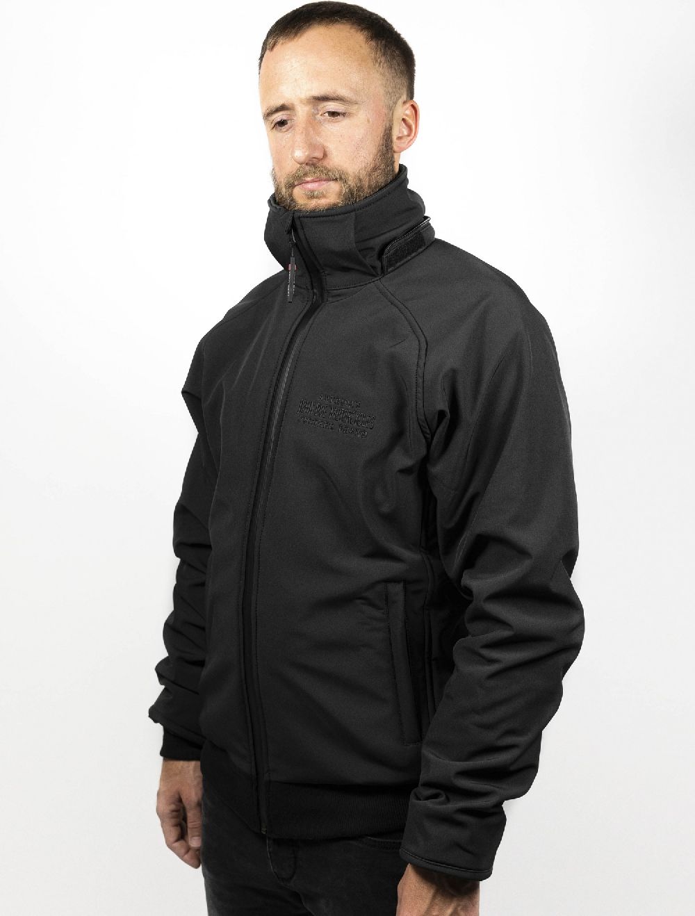 JohnDoeMotorradJackeSoftshellJacket2in1Black