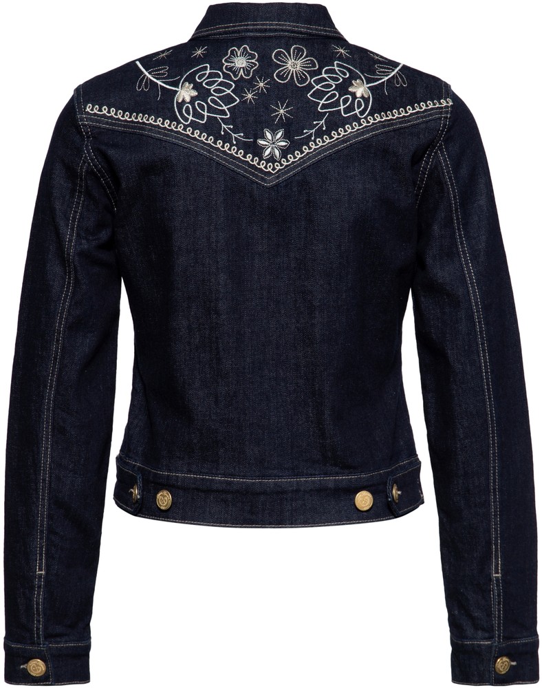 QueenKerosinWesternJeansjackeQKU29003Denim