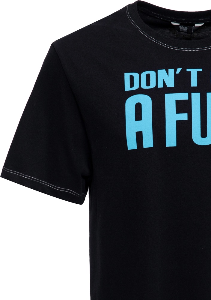 KingKerosinT-ShirtContrastSeamDontGiveAFuckKKI41066