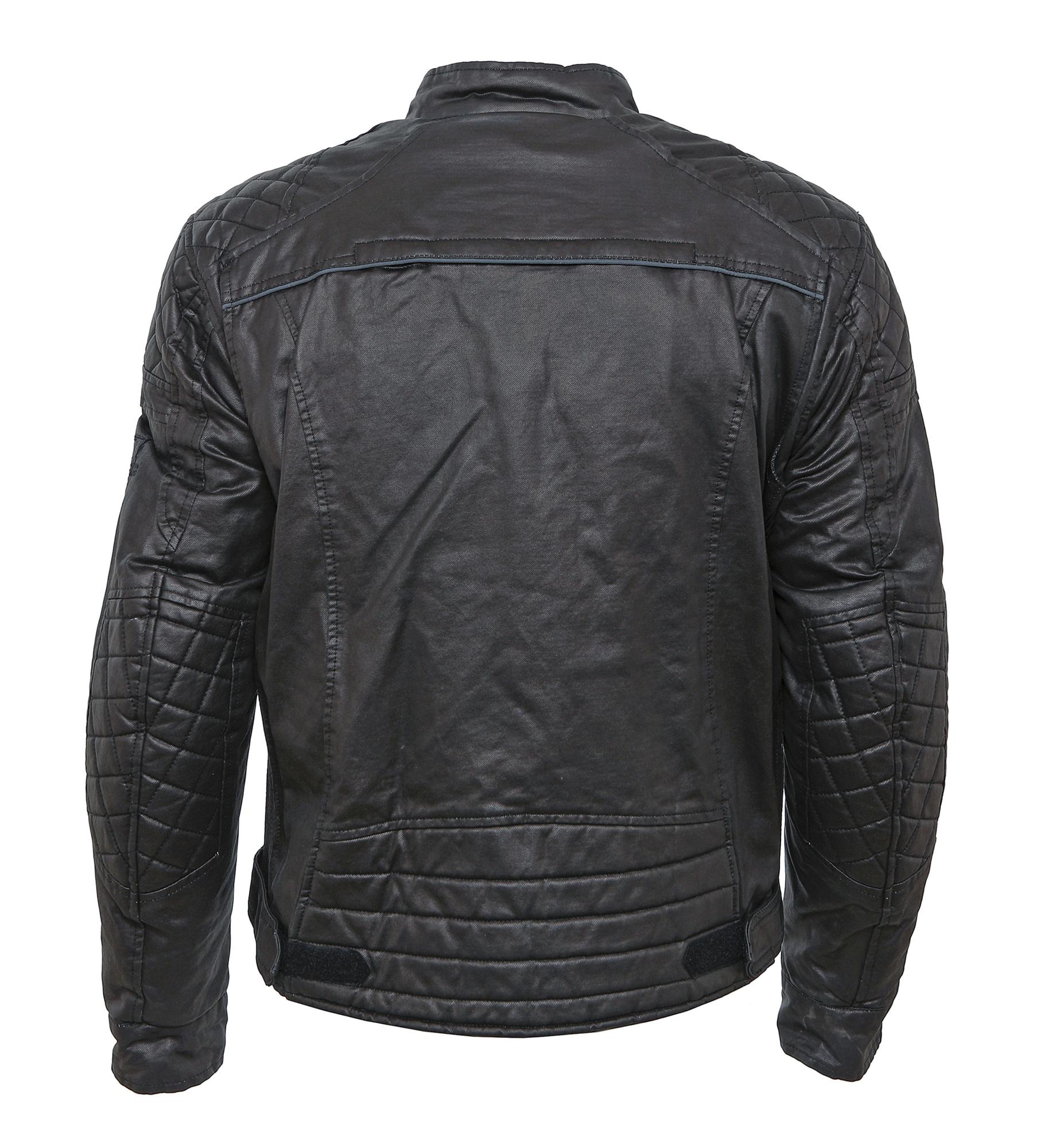 BoresJacketAlfredoHerrenWachsjackekurzBlack