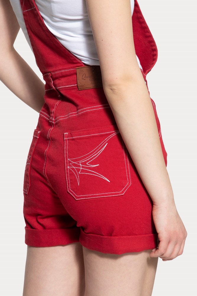 QueenKerosinDamenDenimLatz-Shorts