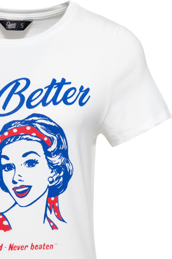 QueenKerosinDamenBasicT-ShirtTasteBetterQKU41013