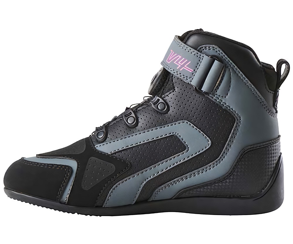 FuryganMotorradSchuh3138-150ShoesV4LadyEasyD3OVented65196Black-Pink-37