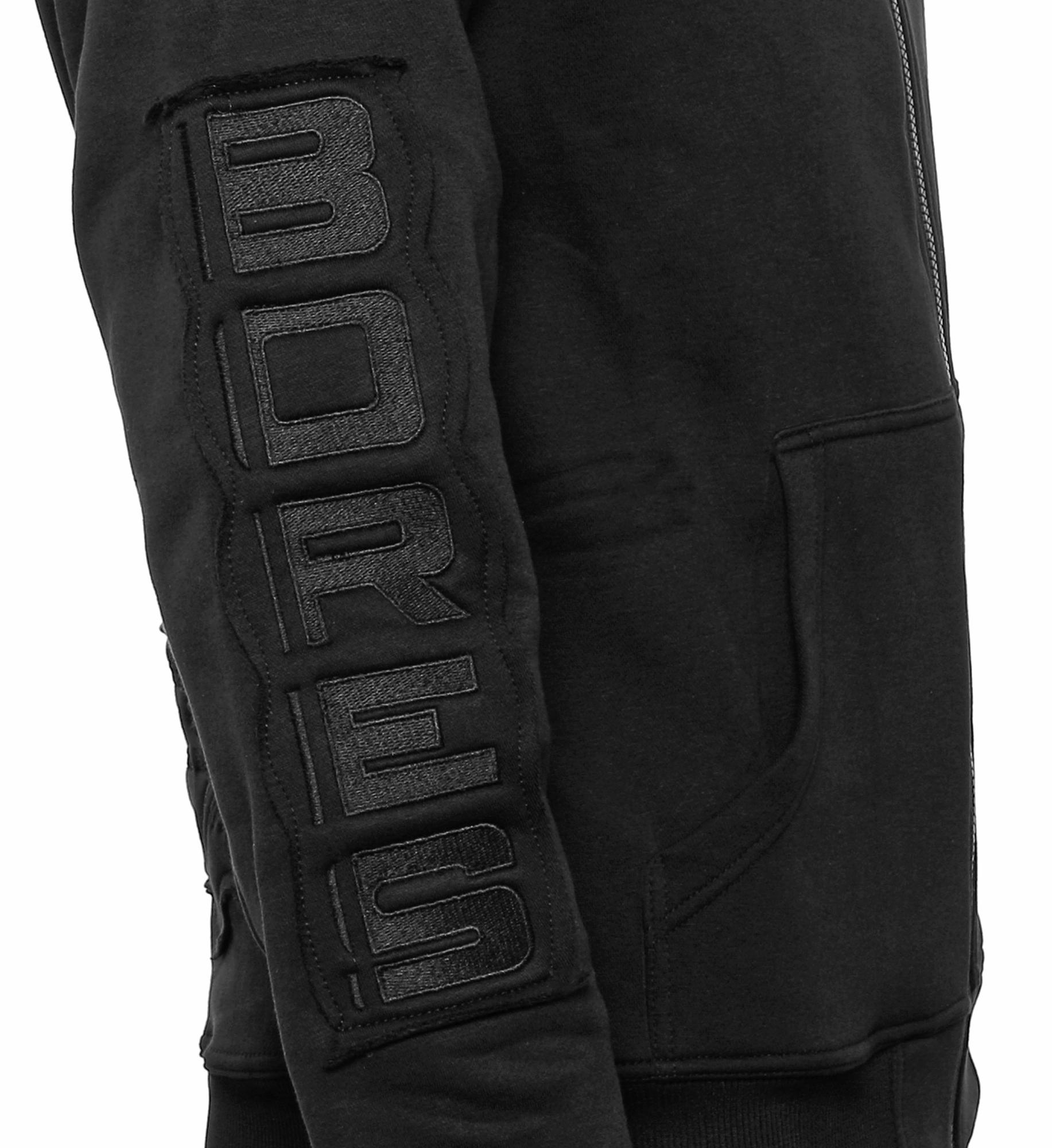 BoresHoodieFashionStyleHoodieBerlinZipBlack