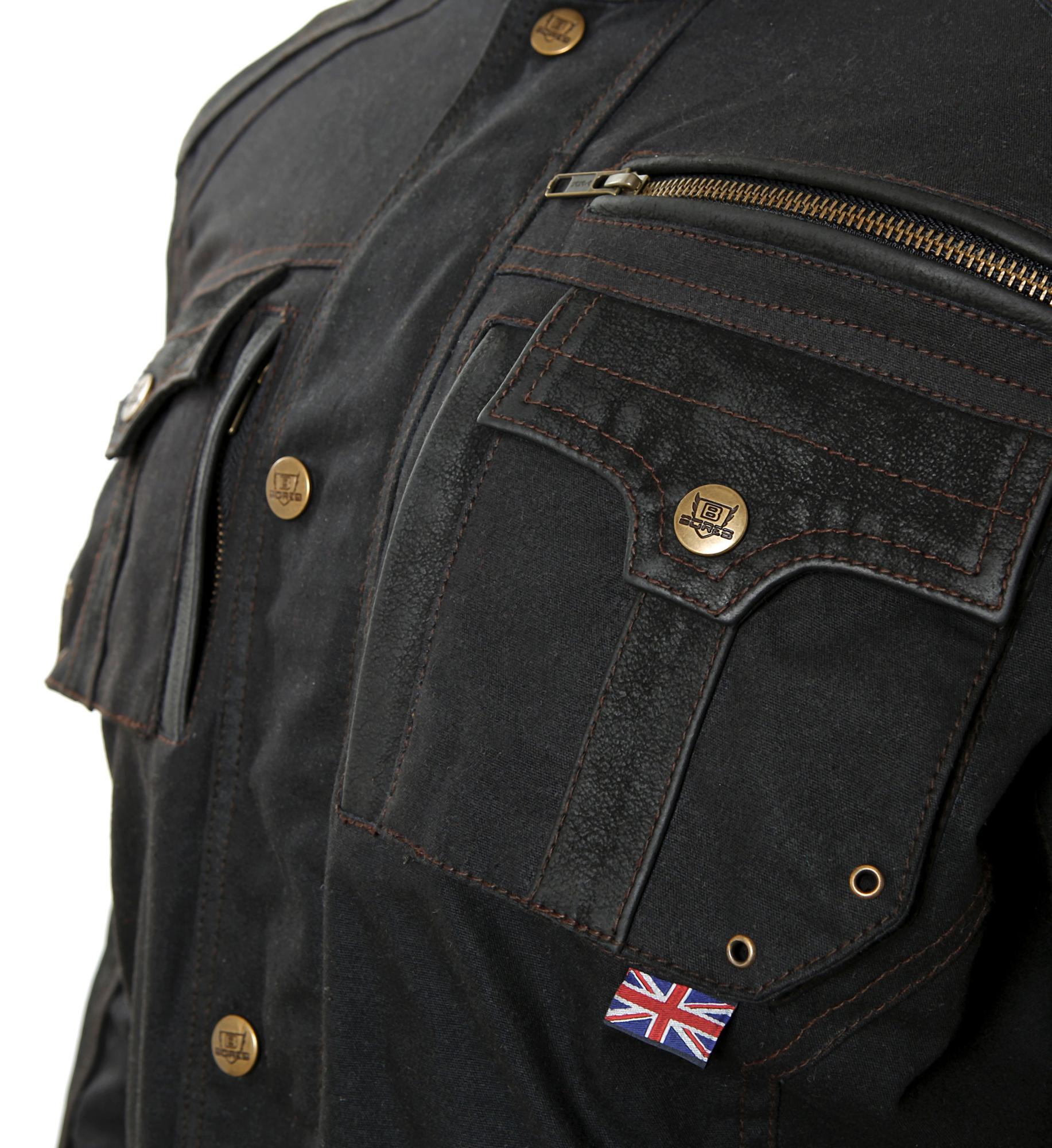 BoresJacketGregoryHerrenWachsjackelangBlack