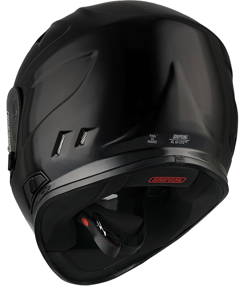 SimpsonIntegralhelmHelmetEce2206Venom18600BlackMetal-S