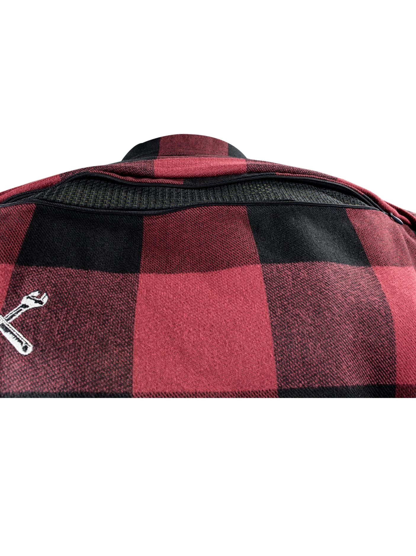 JohnDoeMotorradHemdLumberjackShirtRed-L