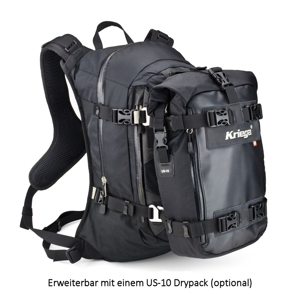 KriegaTascheR20RucksackBlack