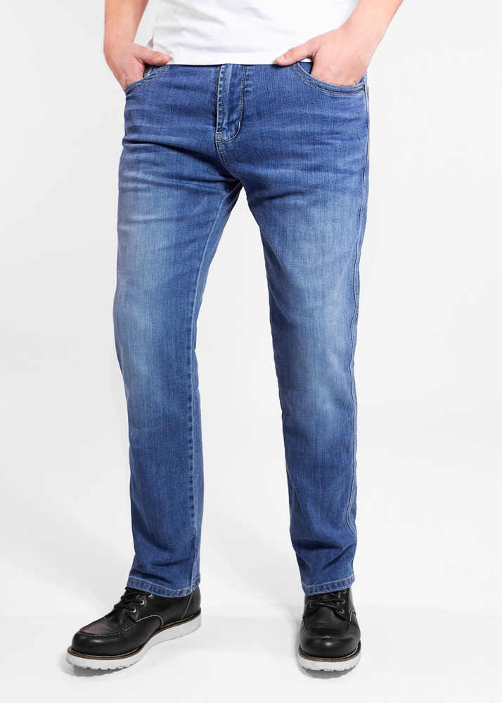 JohnDoeMotorradHoseJeansDenimKamikazeJeansBlue