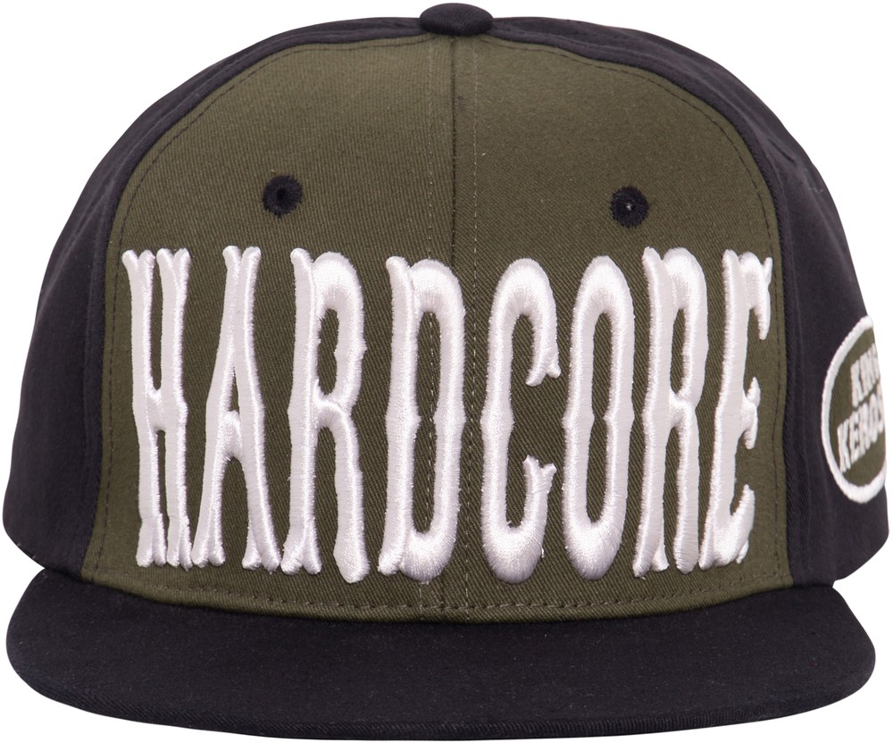 KingKerosinFlatbrimCapmitPrintund3D-Stickerei280252Olivgrn