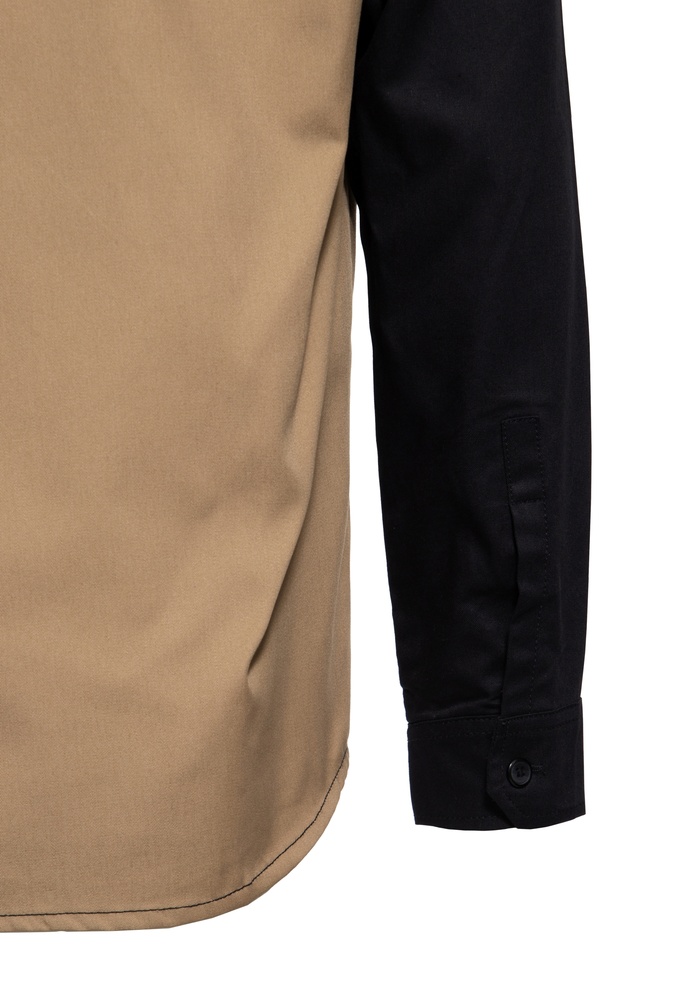 KingKerosinWorkerHemdTheIslanderKKI35025BlackEcru-S