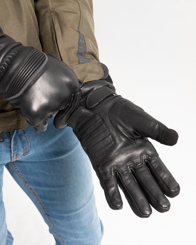 ByCityMotorradHandschuheLyonGlovesBYC0106Black-XXL